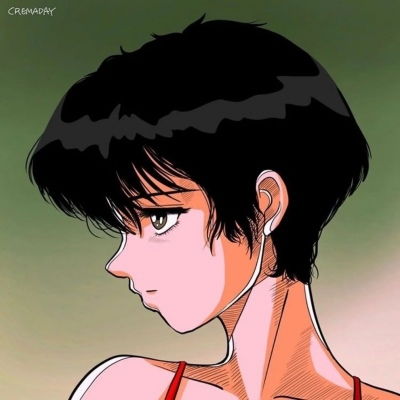 动漫女头像插画头像有些人本事不大脾气还挺大