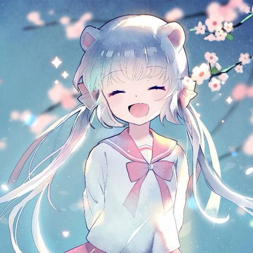 动漫少女少女抱熊呆萌少女孩闺蜜头堆糖,美图壁纸兴趣社区