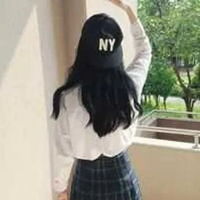 背影头像女可爱可爱小清新萌背影女头像