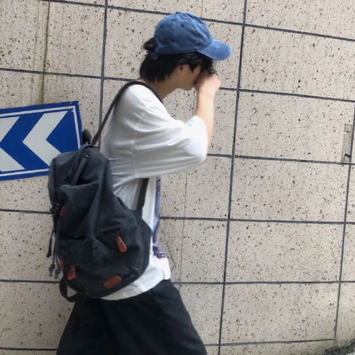 男生头像时间从来不等人等你的是我