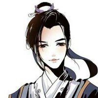 古风头像男侧脸侧脸唯美男生复古头像