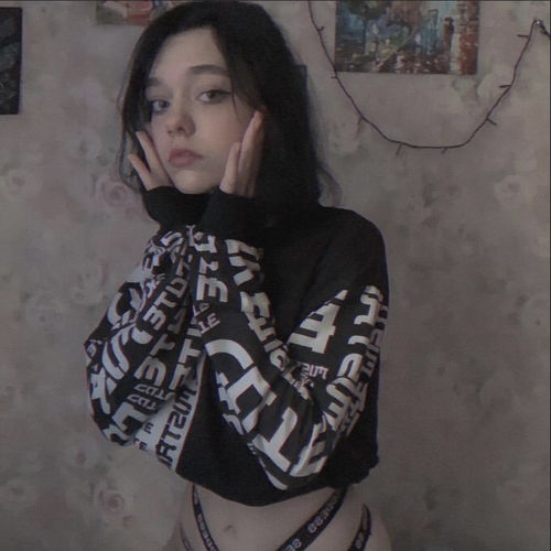 头像女ins高级质感黑色女头