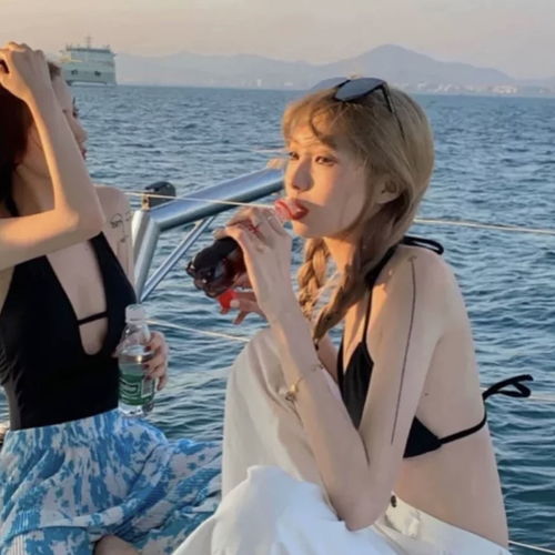 头像女ins高级质感黑色闺蜜
