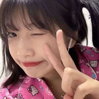 森系ins风优质女头遇见既是上上签.