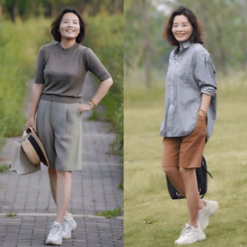 40岁女人想避免中年感,不妨学学博主这样穿,减龄又气质