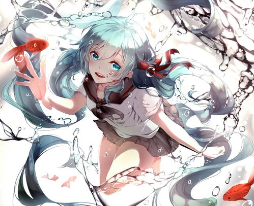 初音未来精美图片深海少女系列