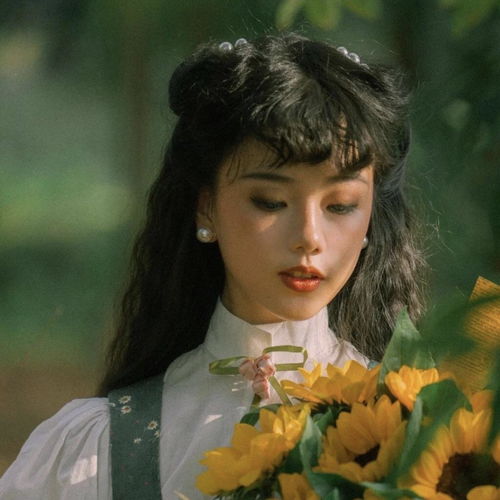 仙女ins头像森系闺蜜杨白