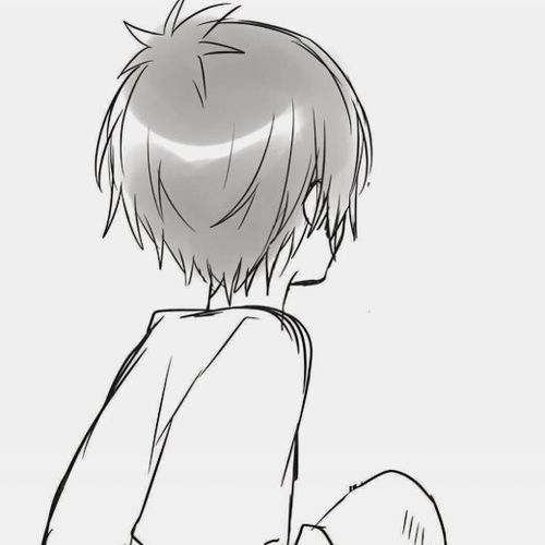 ins简笔画头像动漫头像