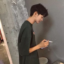 no2915款网红小哥哥发型,留了还不帅小博也没办法了