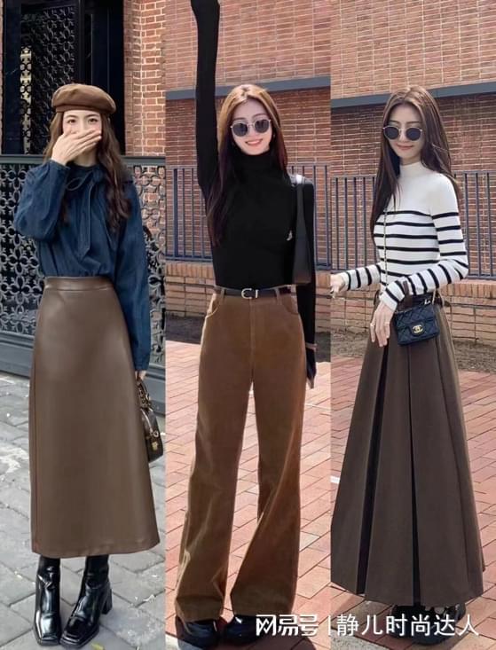 美拉德穿搭今年超火,很有秋日氛围感30岁女人穿美得太高级