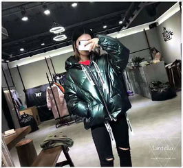 hzmusy欧美潮款ins上超火的棉花糖面包短款羽绒服来了高品质