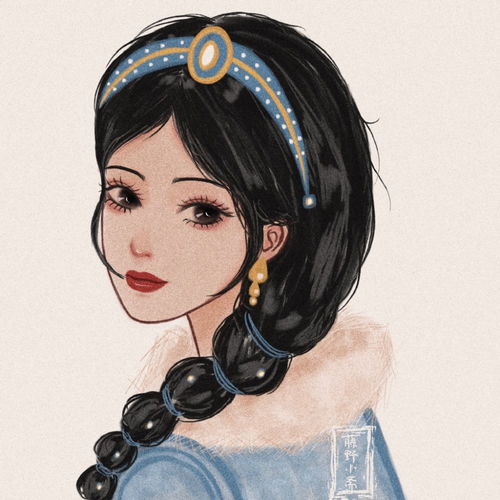 女生头像ins高级质感动漫迪士尼公主