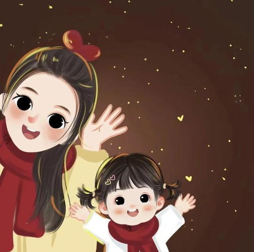 2023新年全家福头像,吉祥好运一家三口四口家庭图片