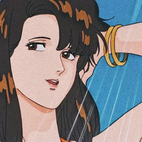 头像女ins高级质感动漫模糊系列居里夫人