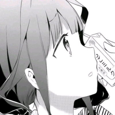 头像女ins高级质感动漫黑白漫画情侣