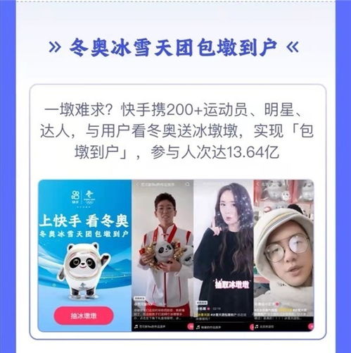 快手交出冬奥成绩单相关冬奥内容播放量超1544.8亿
