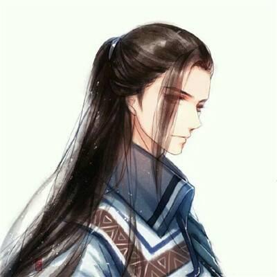 绿色qq头像男头古风