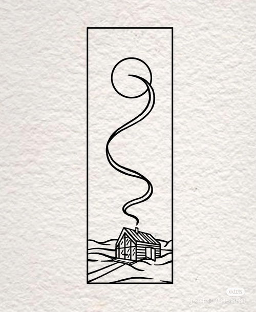 画各种超简单的ins风简笔小画