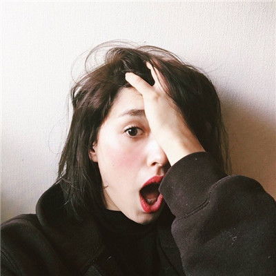 2018好看的欧美个性美女头像一生无非追求真爱与自由