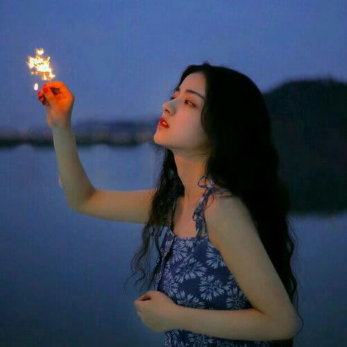 傍晚捧脸