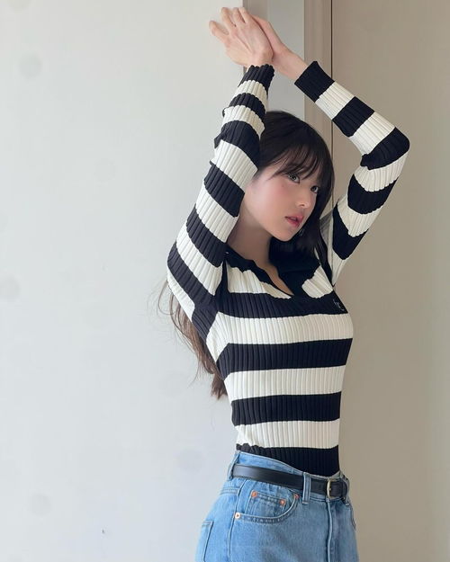 韩国女团美女张元英福利图赏黑长直发型性感诱惑