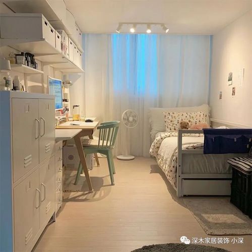 ins风卧室效果图,温馨少女心卧室
