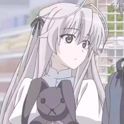 蠢萌超甜情侣头像二次元