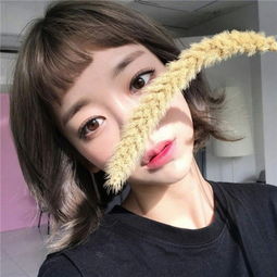 快手超清头像女生可爱短发