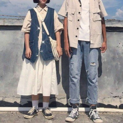 念七小清新部位ins情侣头像