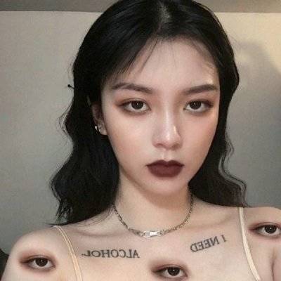 冷淡酷女生ins头像ins潮图女生头像