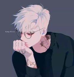 男生头像ins高级质感动漫朋友圈