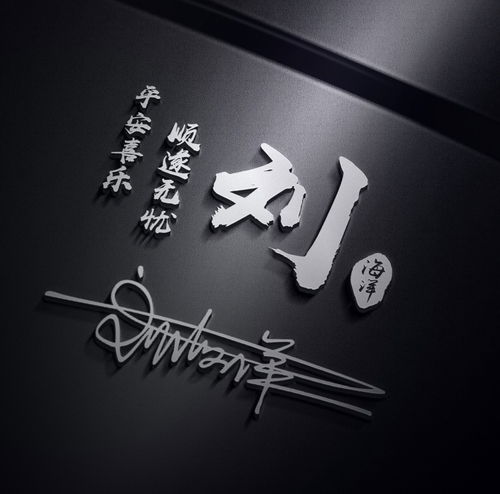 你的微信头像该换了,3d金属高端精致签名头像,挑一款喜欢的带走