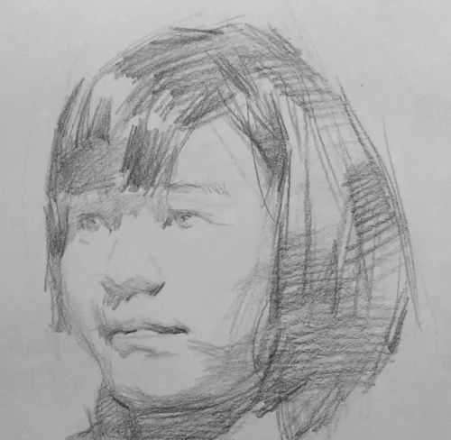素描干货如何画好素描头发,如何表现头发质感联考提分秘籍