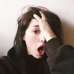 ins风欧美女生头像图片卧室