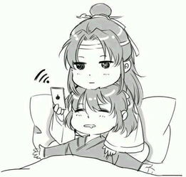 求魔道高清图特别是魏无羡和蓝忘机两人的照片