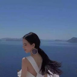 女生长发头像背影唯美图片大全愿你听见我的名字时眉眼带笑