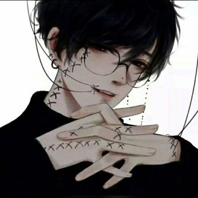二次元微信头像男冷酷