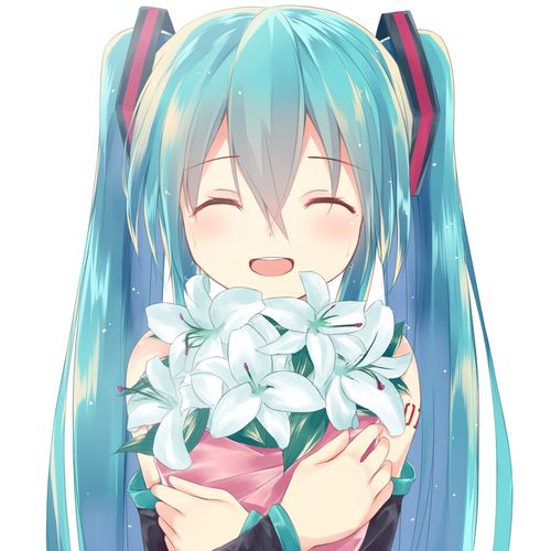 女生头像ins高级质感可爱初音未来