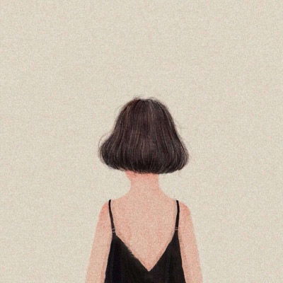 微信头像背影女动漫
