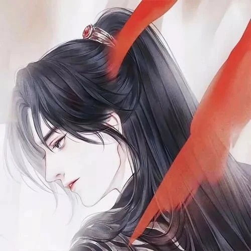 酥炸了情侣古风头像,待我长发及腰,公子娶我可好