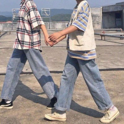 念七小清新部位ins情侣头像