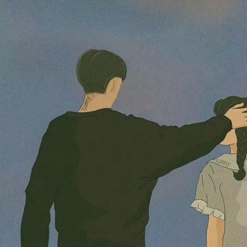 动漫情侣头像小众情头