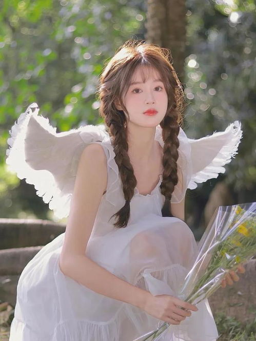 美丽森系仙女头像
