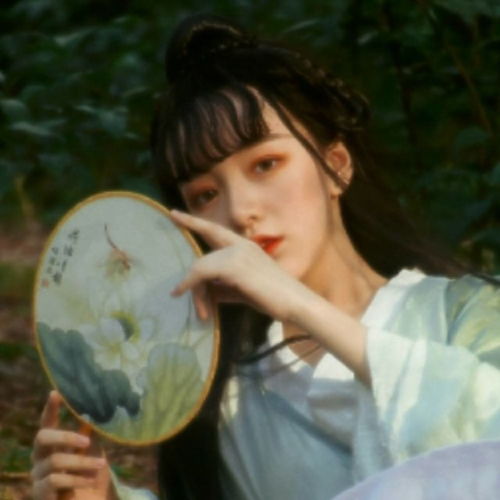 这是一组特别有感觉的古风真人女生头像呀