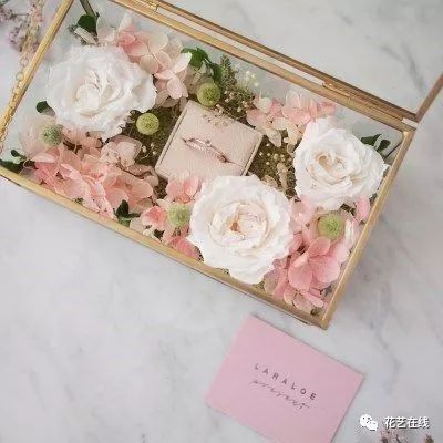 ins精选充满高级感的花艺礼盒