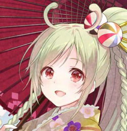 动漫女头像笑容甜美的和风少女,人生最好的年华要好好把握