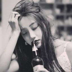 快手头像女生霸气高清黑白