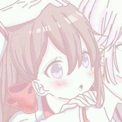 微信头像卡通女呆萌情侣头像